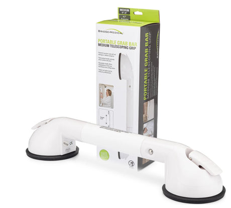 Telescoping Portable Suction Grab Bar