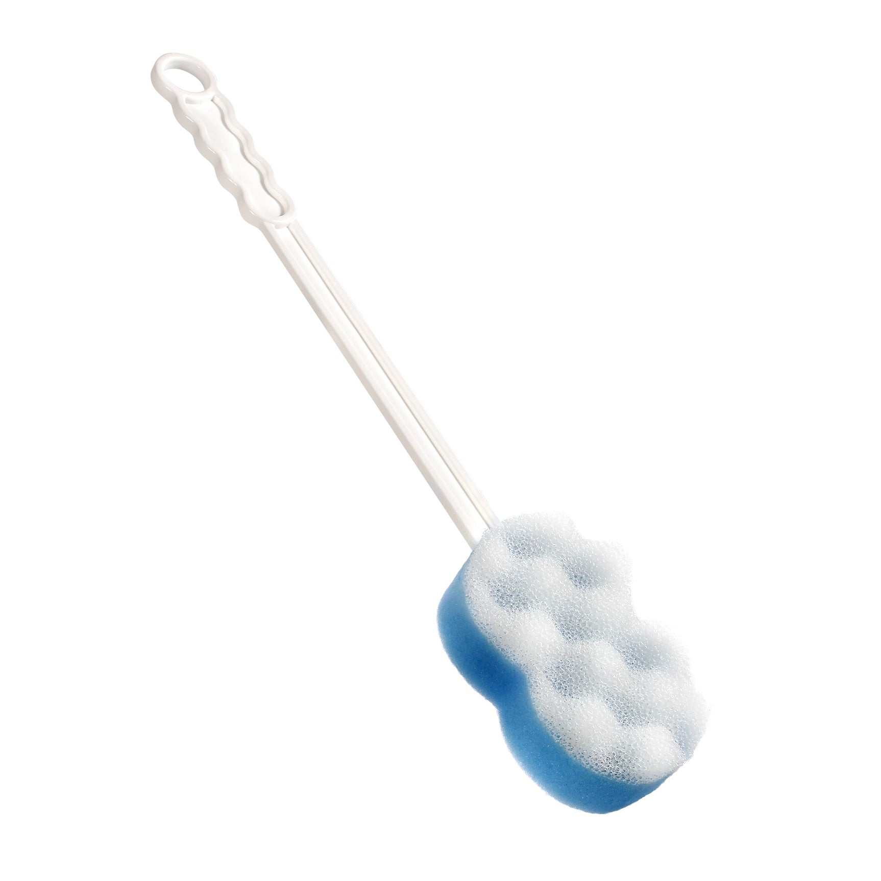 Long Handed Bath Sponge 2 in 1