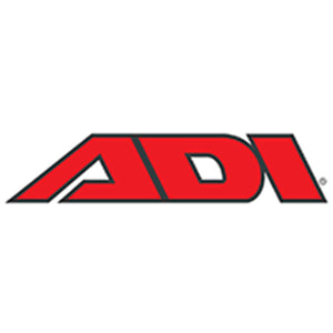 Red ADI logo in bold, uppercase letters against a white background.