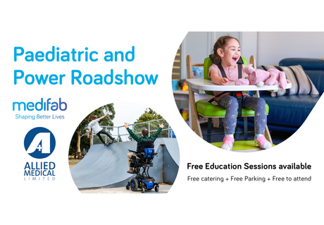 Partnering with Medifab for a Successful Powerchair and Paediatric Roadshow